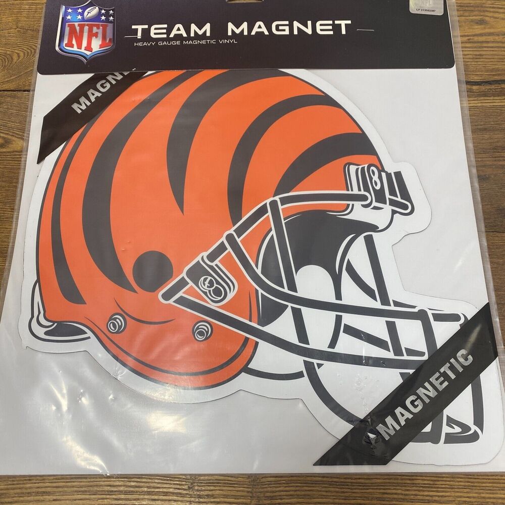 Cincinnati Bengals Vinyl Team Magnet Helmet Decal Football Sport Car Truck 12